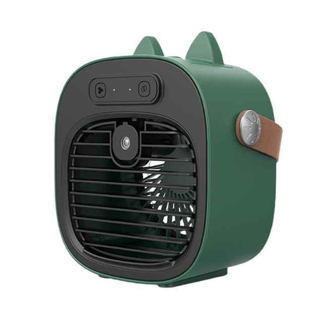 4000mAh Battery Rechargeable Low Noise Large Water Tank Air Cooler Fan 3 Levels Adjustable Desktop Misting Fan