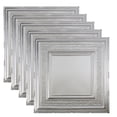 thumbnail image 1 of Great Lakes Tin Milwaukee Clear 2ft x 2ft Nail Up Ceiling Tiles (5 Pack), 1 of 6
