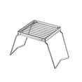 thumbnail image 2 of RRJ Grille de Poêle Extérieure Pliable en Acier Inoxydable, Grille de Gril de Camping Portable pour la Randonnée avec Sac à Dos, Support Robuste pour Cuisson au Froid, Grille de Cuisson pour Foyer pour Pique-Nique BBQ, Thé Compact pour la Maison, 2 of 6