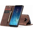 thumbnail image 5 of KOMI Wallet Case for Samsung Galaxy S8 Plus, Premium PU Leather Case Vintage Matte Wallet Flip Cover [Card Slots] [Magnetic Closure] Stand Function Folio Shockproof Full Protection Coffee, 5 of 5