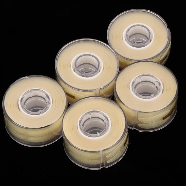 Ruban Double Paupière, 5 Pcs Autocollants pour Extensions de Cils, Autocollants pour Extensions de Cils, Conçus pour la Précision