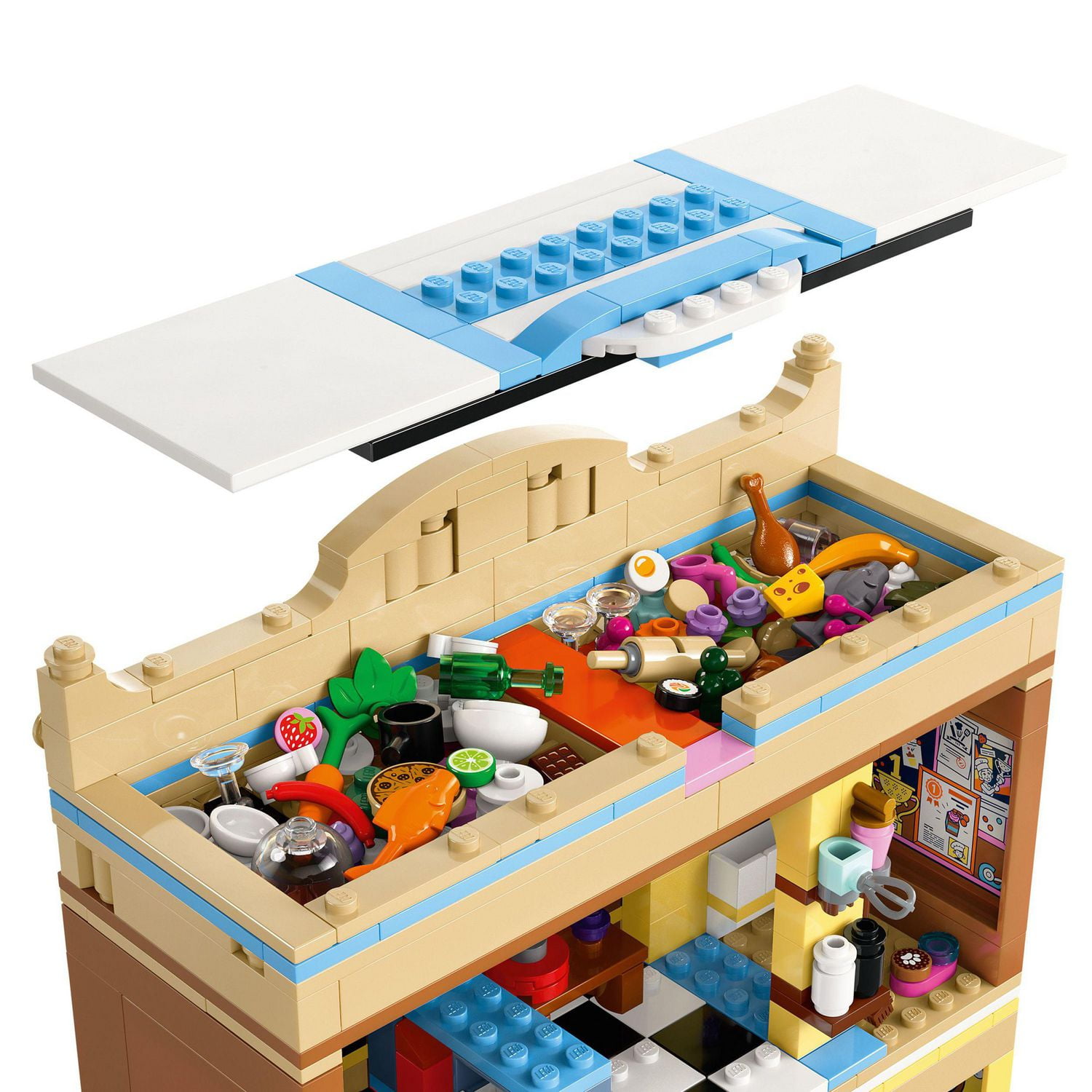 LEGO Friends Le restaurant et l’école de cuisine 42655 Ensemble de construction (896 pièces)