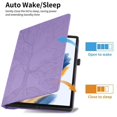 thumbnail image 3 of Housse Rotative 360 pour Samsung Galaxy Tab S9 FE Case 10,9 Pouces 2023 Arbre Embossé Case Funda pour Galaxy Tab S9 FE Housse Tablette Bleue Tab S9 FE 10,9 Pouces, 3 of 6