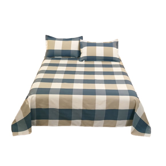 Bedding Sheet Set, 3-Piece Microfiber Comforter with Pillowcases for All Season Use