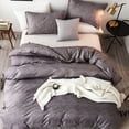 thumbnail image 4 of EGNMCR Room Decor,, Duvet Cover Single Size,Duvet Cover Set With Buttons Closure, Ultra Soft Washed Microfiber Bedding Comforter Cover With 2 Pillowcases For All Season duvet cover and Pillowcase, 4 of 5