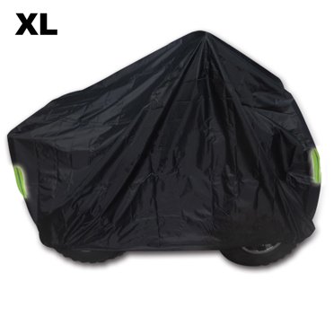 Universal Heavy Duty ATV ATC Cover 190T Rainproof, Waterproof, Dustproof, UV-Resistant, Tear-Resistant Beach Car Outdoor Protective Cover with Nighttime Reflective Strips