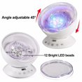 thumbnail image 3 of Ocean Wave Projector 12 LED Remote Control Undersea Projector Lamp,7 Color Changing Music Player Night Light Projector for Kids Adults Bedroom Living Room Decoration, 3 of 7