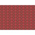 thumbnail image 1 of Ahgly Company Tapis Rectangulaire d'Intérieur Lavable en Machine Rouge Cramoisi Transitionnel, 5 Pieds x 7 Pieds, 1 of 7