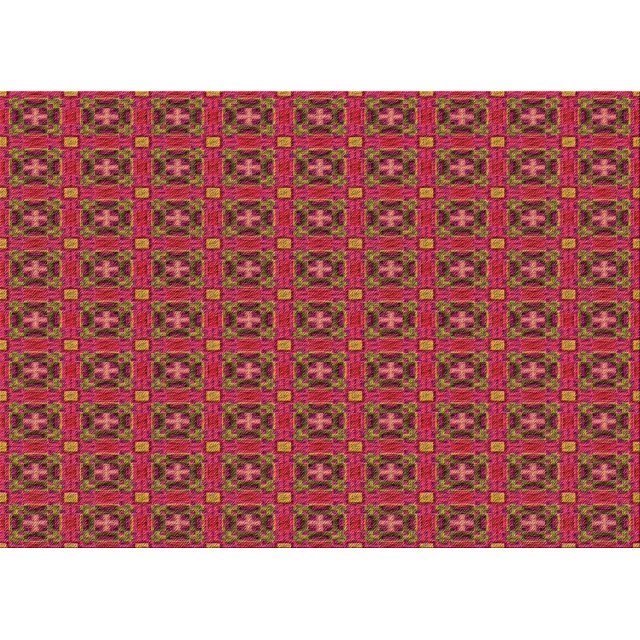 Ahgly Company Tapis Rectangulaire d'Intérieur Lavable en Machine Rouge Cramoisi Transitionnel, 5 Pieds x 7 Pieds