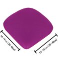 thumbnail image 3 of Lisbinx Stretchable Solid Color Chair Seat Covers (2-Pack) | 92% Polyester 8% Spandex | Elastic Slipcover for Dining & Office Chairs (14-18") | Stain-Resistant & Machine Washable | Classic Design, 3 of 5
