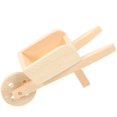 thumbnail image 1 of SUTENGDA Simulation Wheelbarrow Mini Cart Miniature Garden Decoration 12.00X5.50X5.10CM, 1 of 8