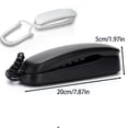 thumbnail image 3 of Maoww Téléphones Fixes avec Recomposition du Dernier Numéro Solution de Communication Pratique Pause A, 3 of 6