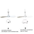 thumbnail image 4 of Ceiling Fan Hanging Fans 6 Leaves USB Outdoors Dual-Use Small Indoor for Camping Restaurant Canopy Tent Living Room Type1, 4 of 9