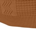 thumbnail image 3 of EGNMCR Chandail Col Rond pour Hommes, Chandail pour Hommes Mode Décontractée d'Hiver pour Hommes Design Uni Manches Longues Col Rond Haut Chandail pour Hommes, 3 of 8