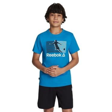 Reebok T-shirt graphique rétro de football pour garçons