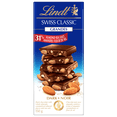 thumbnail image 1 of Lindt SWISS CLASSIC GRANDES Almond Sea Salt Dark Chocolate Bar, 150 Grams, 1 of 4