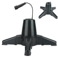 thumbnail image 2 of Christmas Tree Holder, Noiseless Electric Rotating Christmas Tree Stand, Adjustable For Christmas Trees Iron Pipes 40CM, 2 of 8