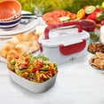 thumbnail image 3 of Lunch Chauffant Portatif en Acier Inoxydable pour le Camping et la Randonnée en Plein Air - Solution Rapide de Réchauffage des Repas et de Réchauffement des Aliments pour le Voyage, 3 of 5