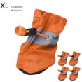 thumbnail image 1 of Yhmxh Bedding-Comforter Sets Duvet Cover Dog Shoes For Small Dogs Dog Shoes Paw Protector With Reflective Straps Non Slip And Water Proof Dog Booties Puppies 4PC dogs shoes, 1 of 8
