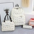 thumbnail image 3 of 3Pcs/set Female Travel Bag Simple College Student Rucksack Fashion for Vacations, 3 of 8