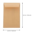 thumbnail image 2 of Minkissy 50pcs Seed Envelopes Kraft Paper Light Brown Labeling for Gardening, 2 of 8
