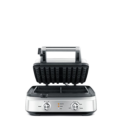 Breville BWM604BSS la Pâte à Gaufres Intelligente, Argent