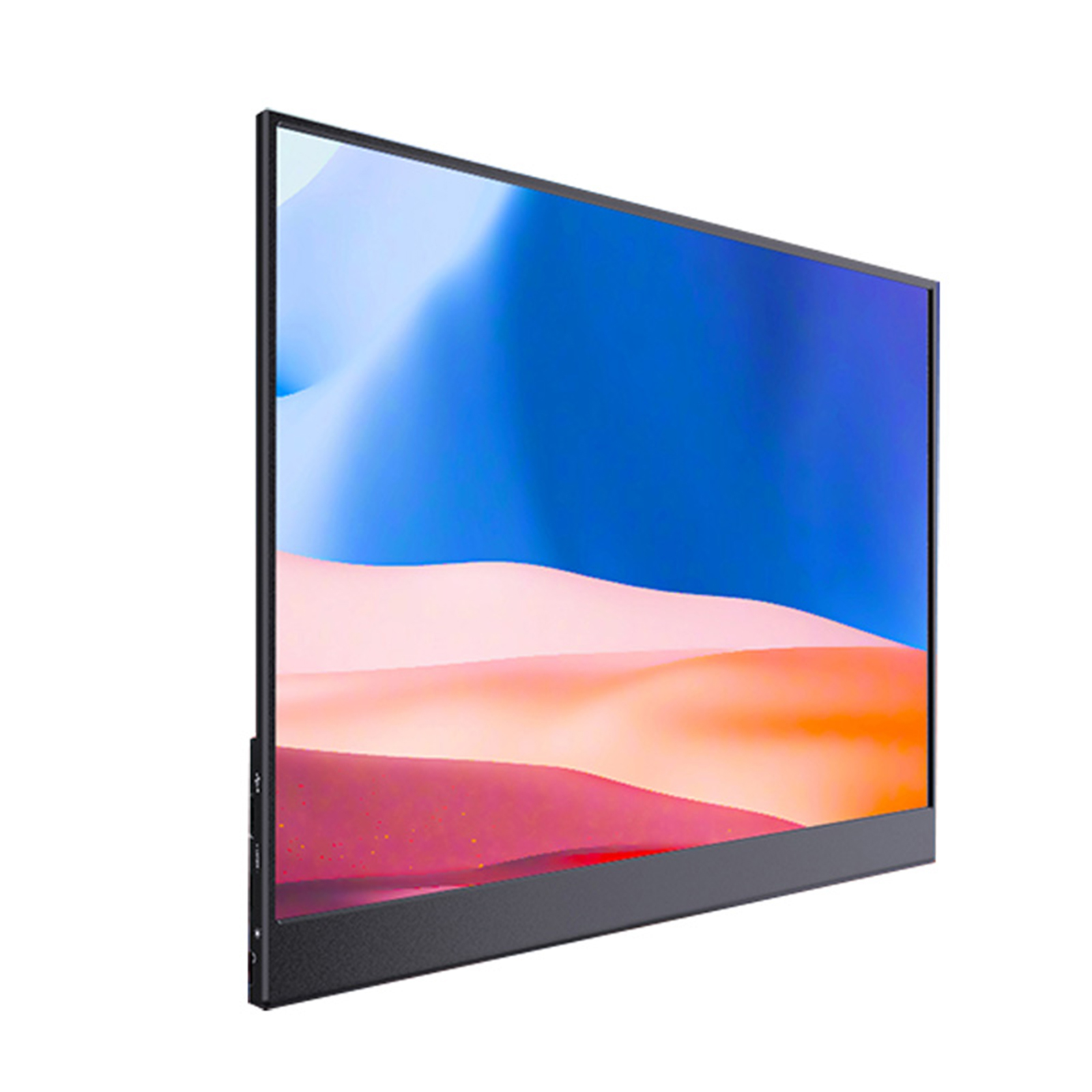 Portable 15.6-Inch IPS Monitor with 1080P Resolution, 60Hz Refresh Rate, and Dual Speakers - Ideal for Gaming Consoles like Switch, PS4, and Xbox - Ultra-Slim 5mm Design, Lightweight at 495g,