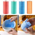 thumbnail image 2 of Roll Disposable Dish Cloth Home Cleaning Towels Wiping Pad ид, 2 of 8