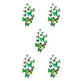 thumbnail image 3 of serony 12Pcs 3D DIY Wall Stickers PVC Kid Room Decal Home Decoration Decor green 5Set, 3 of 6