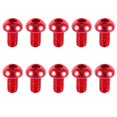 thumbnail image 2 of Vis de Douille, Vis de Tête de Bouton de Douille, 10 Pcs Alliage d'Aluminium 7075 Usage Professionnel Inventions Bricolage pour Réparation de Machines, 2 of 3