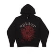 thumbnail image 1 of Mode Hip-Hop Spider Toile Motif Strass Ample Chandail à Capuchon pour Hommes et Femmes Y2K Punk Robe de Rue Chandail, 1 of 5
