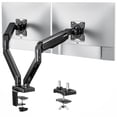 thumbnail image 1 of Acer Dual Monitor Arm for 17-32 Inch Screens, Adjustable Monitor Mount, Double Monitor Stand for Desk, Gas Spring for Curved Flat Screens, Tilt Swive, 1 of 7