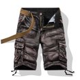 thumbnail image 2 of Diufon Men's Athletic Shorts Drawstring Waisted Outdoor Sport Shorts Spring Summer Hiking Shorts with Pockets, 2 of 3