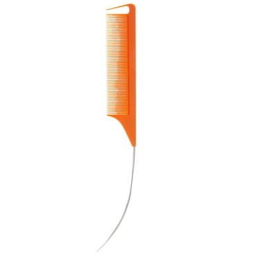 EGNMCR Combs for Women Professionaly Barber Accessories Pointed Tail Hair Styling Comb Antistatic Barber Steel Needle Pin Tip Brush Antistatic Comb Quality Comb Fine Tooth Comb Tail comb comb