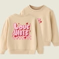 thumbnail image 2 of Pisexur Vêtements pour Bébé Fille Vêtements pour Garçons Mode Décontractée Unisexe Chandail en Molleton à Manches Longues Imprimé Mignon Col Rond Chandails en Molleton Chandail Hauts Vêtements pour Bébé Fille Polaire Vêtements d'Automne 3-8 Ans, 2 of 7