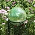 thumbnail image 2 of Achla Designs 12 Inch Gazing Glass Globe Garden Ornament, Light Green, 2 of 5