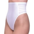 thumbnail image 2 of Rago String Taille Haute à Maintien Ferme pour Femmes, M28, Blanc, 2 of 4
