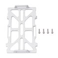 thumbnail image 2 of Battery Tray 1/24 Upgrade Accessory Modified Accessories Frame Parts Batteries Holder Fixator Replacement for SCX24 AXI000005 Silver, 2 of 6