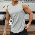 thumbnail image 2 of Birdeem Tank Top for Men Mens Solid Color Sleeveless Hooded Blouse, 2 of 12
