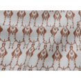 thumbnail image 4 of oneOone Viscose Jersey Fabric Paisley Ikat Printed Craft Fabric BTY 60 Inch Wide, 4 of 5