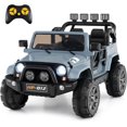 thumbnail image 1 of OLAKIDS 2 Seater Ride on Truck, 12V Battery Powered Electric Vehicle for Kids with Remote Control, Power Display, LED Lights, Story, Suspension System, MP3, Ride on Toy for 3+ Boys Girls, 1 of 9