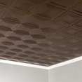thumbnail image 2 of Fasade Decorative Vinyl Ceiling Panel 2ft x 4ft 5 Pack Oil Rubbed Bronze, 2 of 5