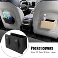 thumbnail image 4 of Auto Door Seat Back Hanging Car Trash Bin Foldable Lot E7 J9O3, 4 of 8