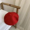 thumbnail image 1 of LinYooLi Breda Hat Female British Retro Autumn And Winter Day Is Wool Painter Hat Ladies Beilei Hat Versatile Korean Version, 1 of 9