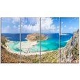 thumbnail image 2 of Balos Beach at Crete Island Greece - Oversized Beach Canvas Artwork, 2 of 3