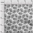 thumbnail image 2 of oneOone Georgette Viscose White Fabric Block Craft Projects Decor Fabric Printed By The Yard 42 Inch Wide-DJ, 2 of 5