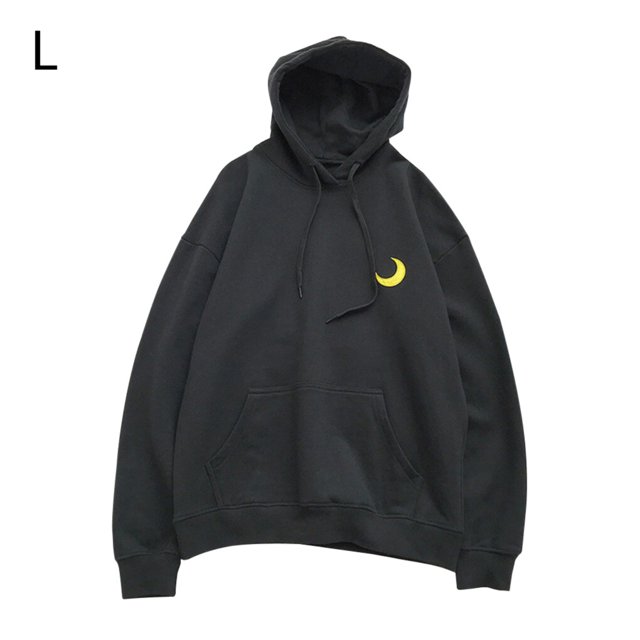 serony Spring Sweat à Capuche Imprimé Hommes Femmes Pull à Capuche Manteau Couple Top, Noir, L