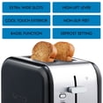 thumbnail image 3 of Kenmore 2-Slice Stainless Steel Toaster, Dual Controls, Extra Wide Slots, Bagel and Defrost Functions, 3 of 12