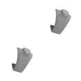 thumbnail image 1 of Transemion Linen Made Necklace Holder For Displaying And Protecting Jewelry Prevent Scratching Jewelry Grey M 2Set, 1 of 1