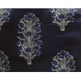 thumbnail image 4 of oneOone Georgette Viscose Fabric Leaves & Floral Block Print Fabric By Yard 42 Inch Wide, 4 of 5